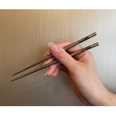ふるさと納税 掛川市 DRAGONFLY〜純チタン製お箸セット〜