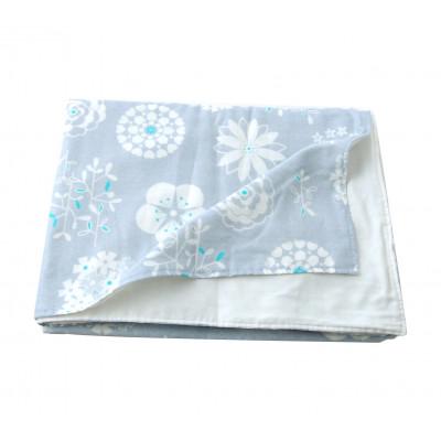 ふるさと納税 忠岡町 ガーゼケット シングル 145×200cm ピオーレ・ブルー