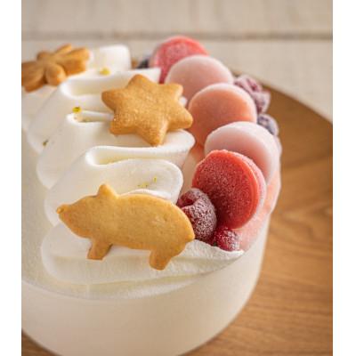 ふるさと納税 宇都宮市 <栃木県/Vivo>ベリーミルクのジェラートケーキ(アイスケーキ)