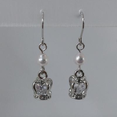 ふるさと納税 鳥羽市 伊勢志摩あこや本真珠ピアス(カプセルパール)AクラウンR 15-09