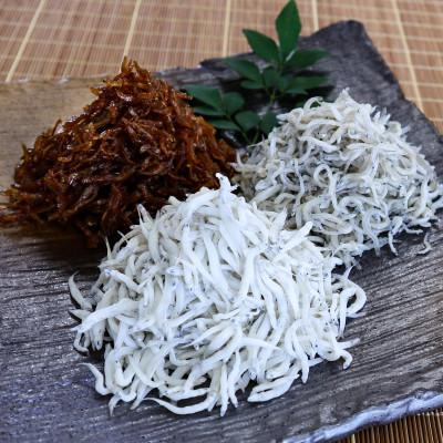 ふるさと納税 すさみ町 しらす、ちりめん、佃煮3色セット 金箱「極」 kiwami