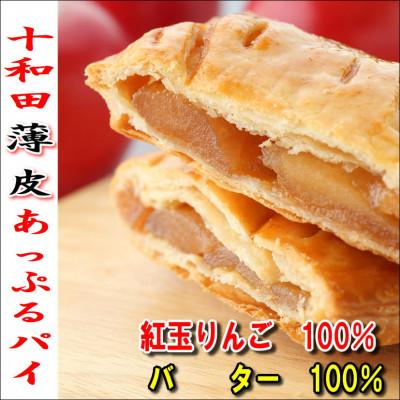ふるさと納税 十和田市 十和田[薄皮]あっぷるパイ 4個入れ