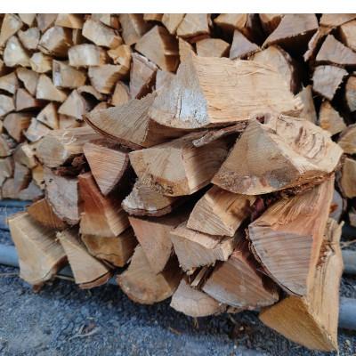 ふるさと納税 島田市 火持ちの良い広葉樹 薪20kg (箱重量込み)