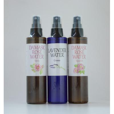 ふるさと納税 小諸市 [オーガニック化粧水]ダマスクローズウォーター2種・ラベンダーウォーター1種200ml×3種セット