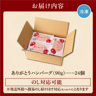 ふるさと納税 石狩市 北海道産牛肉100% ありがとうハンバーグ 24個 解凍せずにすぐ焼ける! |  | 03