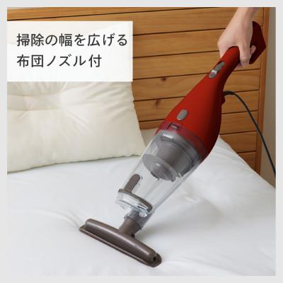 ふるさと納税 燕市 ツインバード ワイパースティック型 クリーナー ( TC-5165R レッド ) 掃除機 |  | 02
