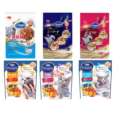 ふるさと納税 袋井市 [ペットフード]日本ペットフード 猫用コンボドライ下部尿路・コンボキャットおやつ詰め合わせセット