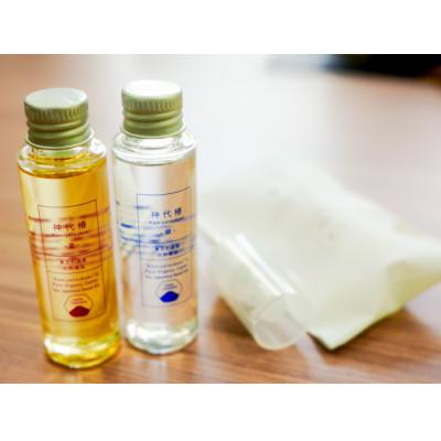 ふるさと納税 利島村 [東京都利島産]伊豆諸島の椿の島からお届け!(神代椿 -金-・神代椿 -銀-・ポンプヘッド)