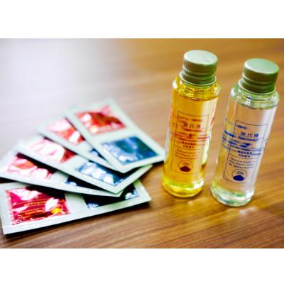 ふるさと納税 利島村 [東京都利島産]椿油はじめてセット(4)(神代椿 -金-・神代椿 -銀-・おためしパウチ)