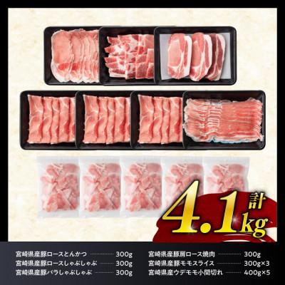 ふるさと納税 川南町 宮崎県産豚肉6種 4.1kg(川南町) |  | 03