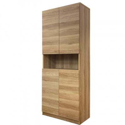 ふるさと納税 大川市 高級感のあるハイタイプシューズボックス[ランバー75H/NA・BR]