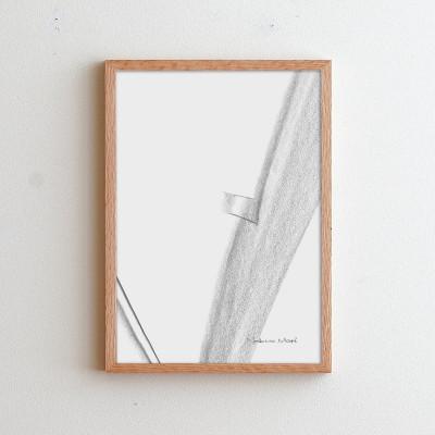 ふるさと納税 府中市 府中市の家具 フレーム サノ A3サイズ オーク