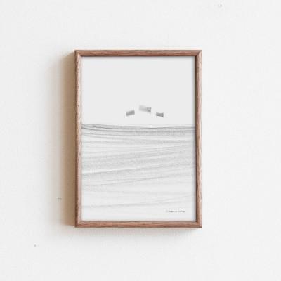 ふるさと納税 府中市 府中市の家具 フレーム ティポ A5サイズ ウォールナット