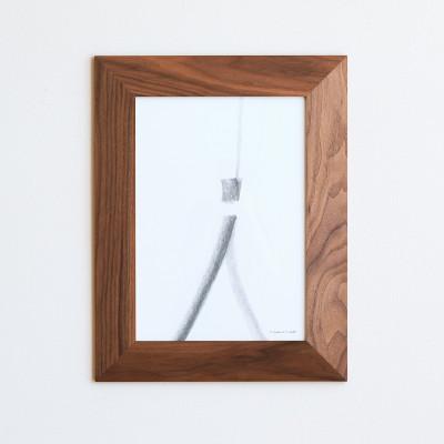 ふるさと納税 府中市 府中市の家具 フレーム アンゴロ A3サイズ ウォールナット