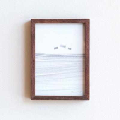 ふるさと納税 府中市 府中市の家具 フレーム ディリット A5サイズ ウォールナット