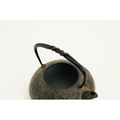 ふるさと納税 奥州市 南部鉄器 鉄瓶 ひさご (茶こし付き) 0.5L IH調理