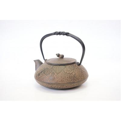 ふるさと納税 奥州市 南部鉄器 鉄瓶 ひさご (茶こし付き) 0.5L IH調理
