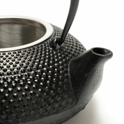 ふるさと納税 奥州市 南部鉄器 鉄瓶 小あられ 0.5L IH調理器　及富作 伝統工芸品 [AK013] |  | 02