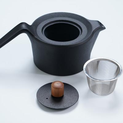 ふるさと納税 奥州市 南部鉄器 鉄瓶 スワローポット 0.6L IH調理器　及富作　伝統工芸品 [AK022] |  | 02