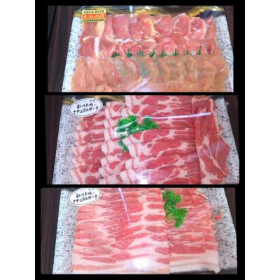 ふるさと納税 河合町 大和肉鶏モモムネ&amp;鹿児島産ナチュラルポーク肩ロース・バラ