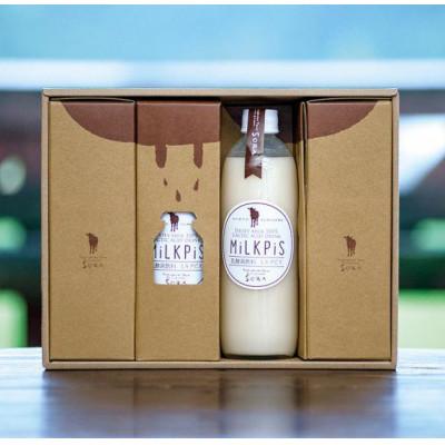 ふるさと納税 京丹後市 ジャージーミルクピス(500ml×4本セット)化粧箱入