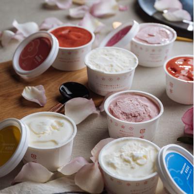 ふるさと納税 能登町 HOSHI HANA SELECT お花のジェラート-バラ- 8個入