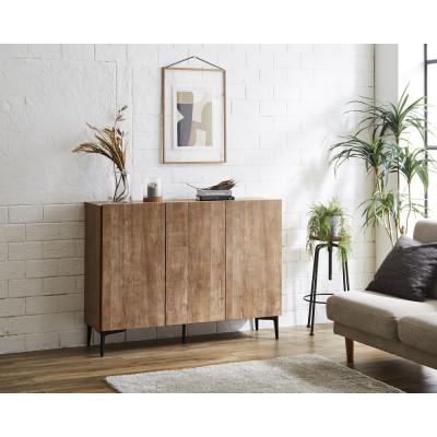 ふるさと納税 大川市 キャビネット フィスバ サイドボード 幅120cm ナチュラル