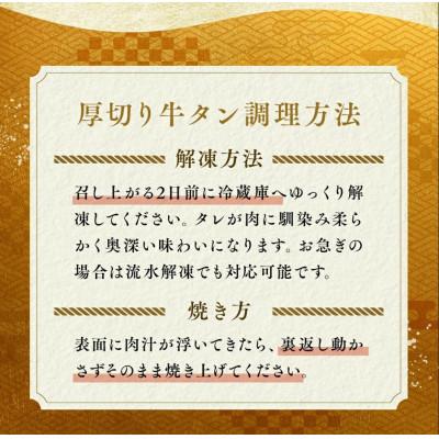 ふるさと納税 利府町 仙台名物  厚切り牛タン塩味  1kg(200g×5パック) |  | 03