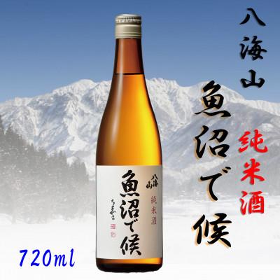 ふるさと納税 南魚沼市 【魚沼地域限定】純米酒 八海山「魚沼で候」720ml×1本 | 