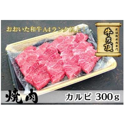 ふるさと納税 津久見市 おおいた和牛A4ランク以上 カルビ焼肉300g[低温熟成]