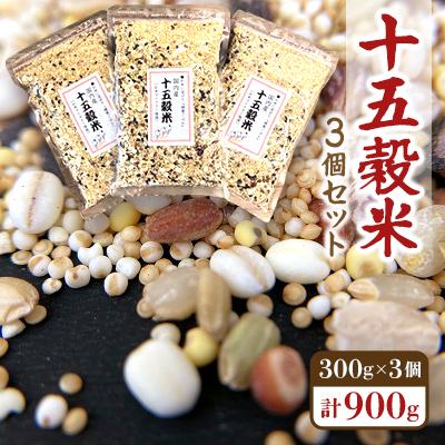 ふるさと納税 志木市 十五穀米(300g)×3個セット