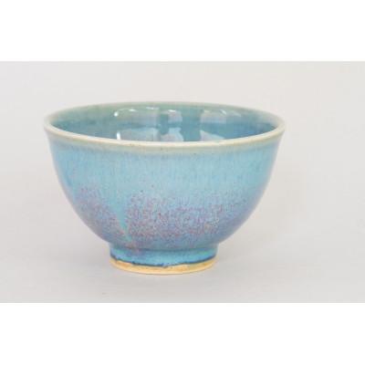 ふるさと納税 安中市 紫陽花釉飯碗(自性寺焼)