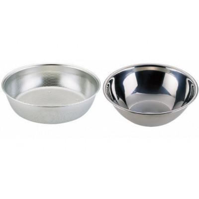 ふるさと納税 燕市 浅型パンチボウル&amp;深型ボウルセット24cm