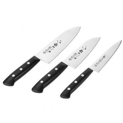 ふるさと納税 燕市 燕人の匠「桜吟」三徳包丁170mm&amp;小型三徳包丁140mm&amp;ペティナイフ140mm ETO- 801