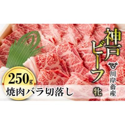 ふるさと納税 西脇市 [神戸牛 牝]バラ焼肉切落し:250g
