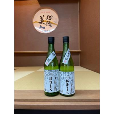 ふるさと納税 上越市 [上越酒造の越後美人]清酒720ml飲み比べ2本セット(純米吟醸酒、吟醸酒)