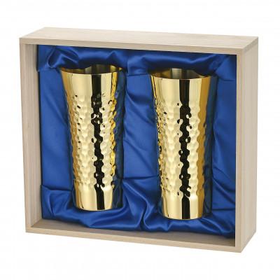 Migaki Meister ステンレス タンブラー 2個セット 24金仕上げ 新品