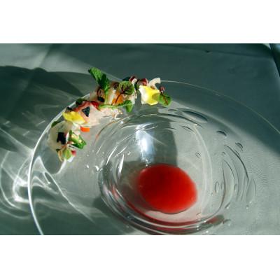 ふるさと納税 豊中市 ラ・メゾンブランシュのペアディナーお食事券