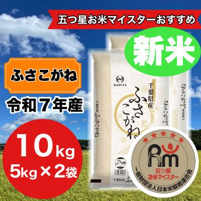 ふるさと納税 大網白里市 [令和7年産]千葉県産 ふさこがね10kg (精米5kg×2袋)
