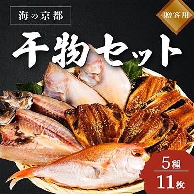 ふるさと納税 宮津市 海の京都 橋立やまいちの干物セット 贈答用 A[一夜干し、桜干し ギフト]