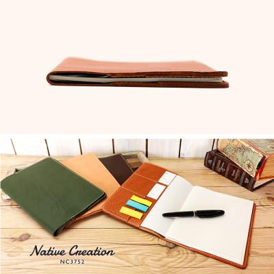 ふるさと納税 大和郡山市 Native Creation A5 ノートカバー NC3752 BLACK 栃木レザー |  | 02