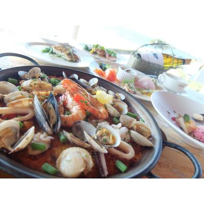 ふるさと納税 山陽小野田市 海辺を望むレストラン『ソル・ポニエンテ』のコース ペア御食事券