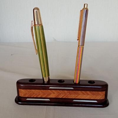 ふるさと納税 葛城市 紫檀 ペン立