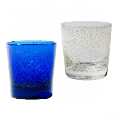 ふるさと納税 糸満市 [琉球ガラス]「天の川(あまのがわ)てぃんがーら」グラス2個セット