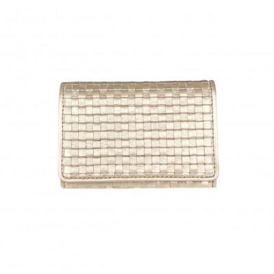 ふるさと納税 新庄市 Jewel ジュエルメッシュ 名刺入れ / ゴールド