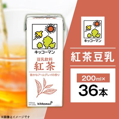 ふるさと納税 瑞穂市 36本×紅茶豆乳200ml