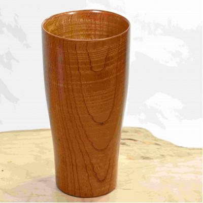 ふるさと納税 都留市 木製欅帯杢ビールタンブラーSA191の画像