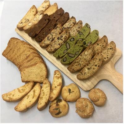 ふるさと納税 岡崎市 イタリア焼き菓子「カントゥッチ」他詰め合わせ カントゥッチ6種、他焼き菓子2種とチーズ入りラスク