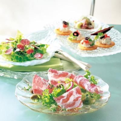 ふるさと納税 唐津市 長期熟成で濃厚な味わいに仕上げたハム・サラミのおつまみセット |  | 02