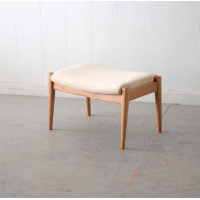 ふるさと納税 江別市 オットマン 道産ナラ 北海道 MOOTH インテリア 手作り 家具職人